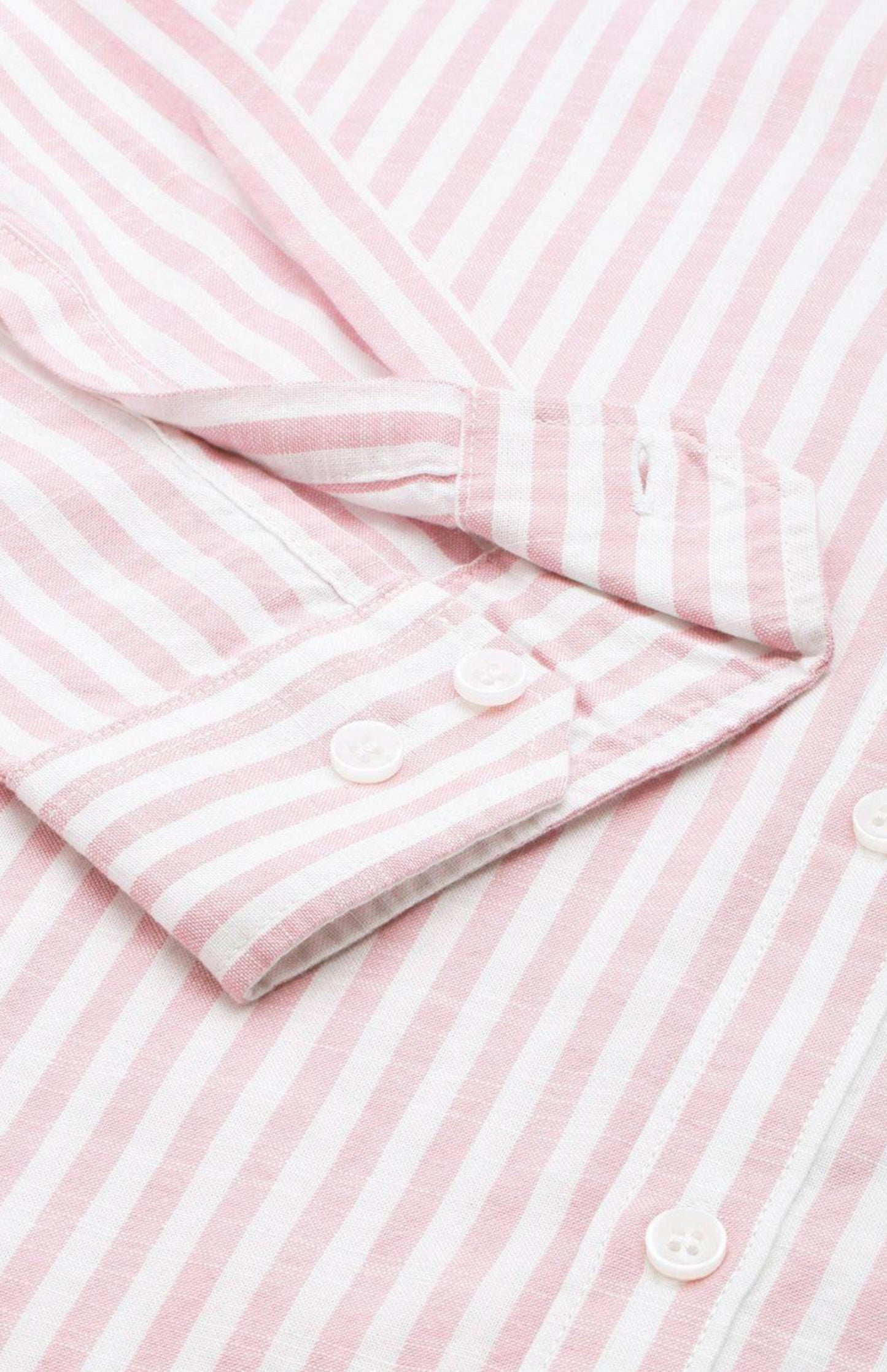 Men’s cotton striped Formal shirts - Pink