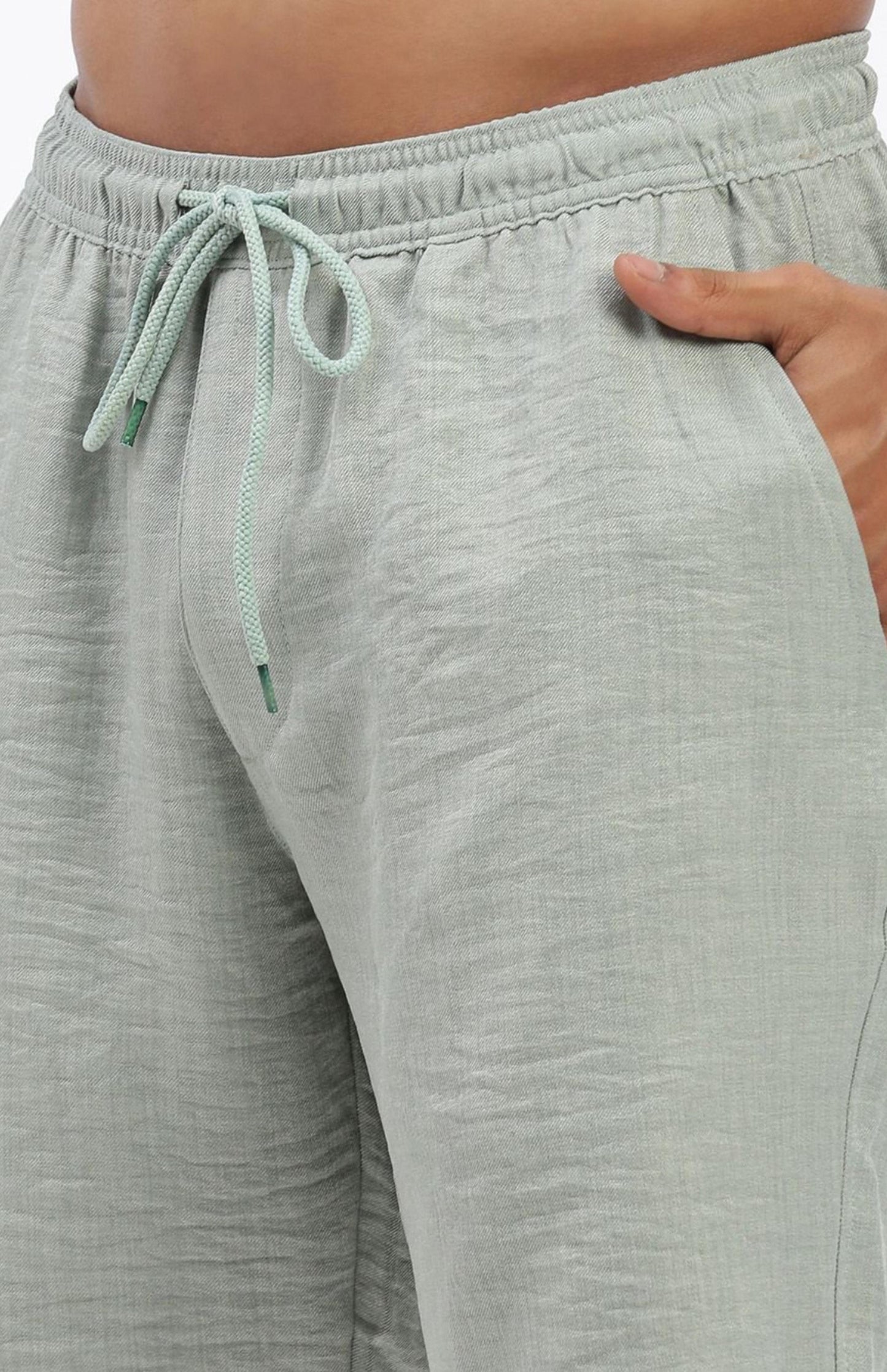 Cuban Collar shirt with Shorts Co-Ords - Sea Gray