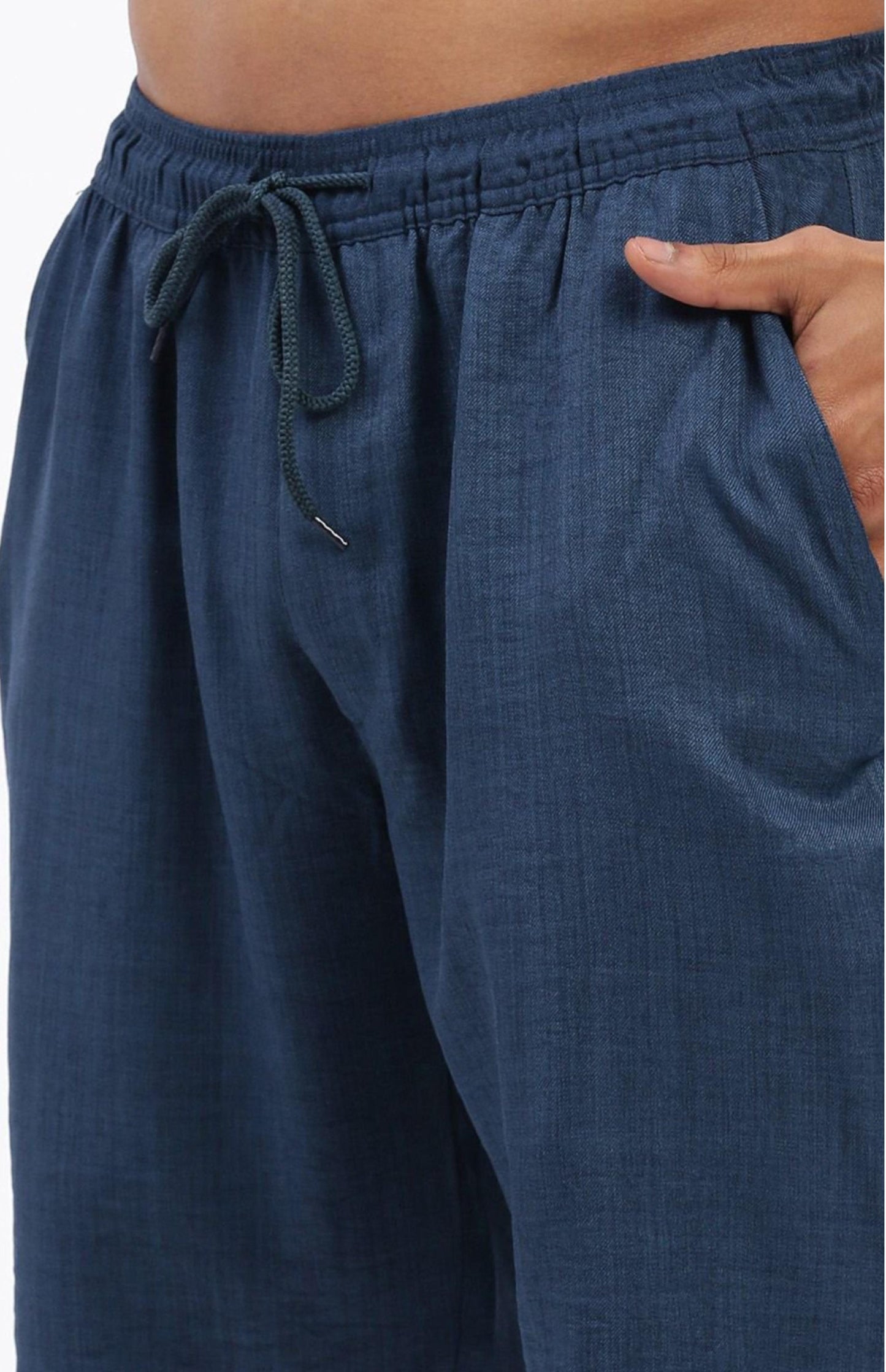 Cuban Collar shirt with Shorts Co-Ords - Blue