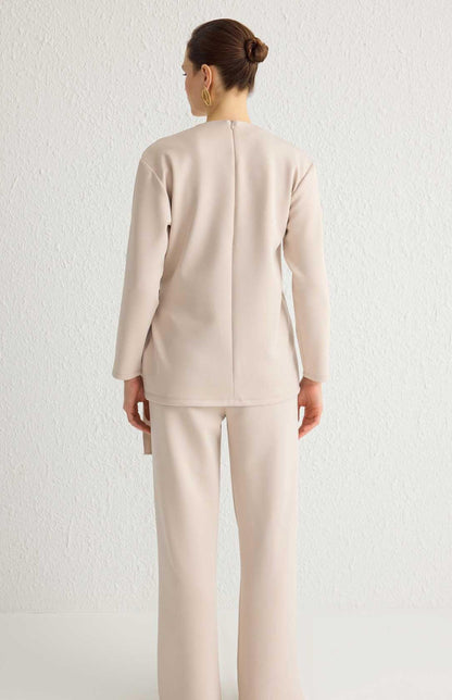 Mocha Belted Co-Ord set